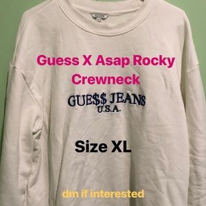 Guess X Asap Rocky Crewneck
